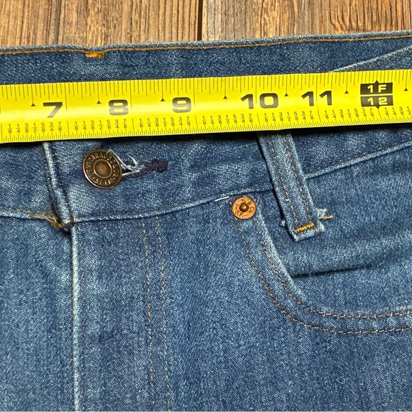 Vintage Levi’s 717-0613 Jeans 30x29 Made in USA Straight Leg Classic Denim 70’s - Picture 7 of 15